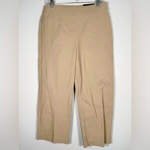 Chicos Women NWT Size 1 (Medium) So Slimming Slim Stretch Straight Crop Brigitte